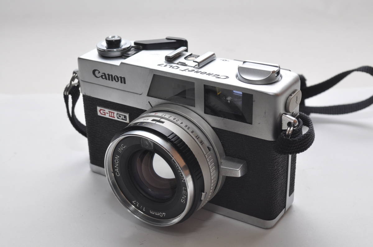 ★並品★ CANON キャノン QL17 G-III ★シャッターOK★#h525