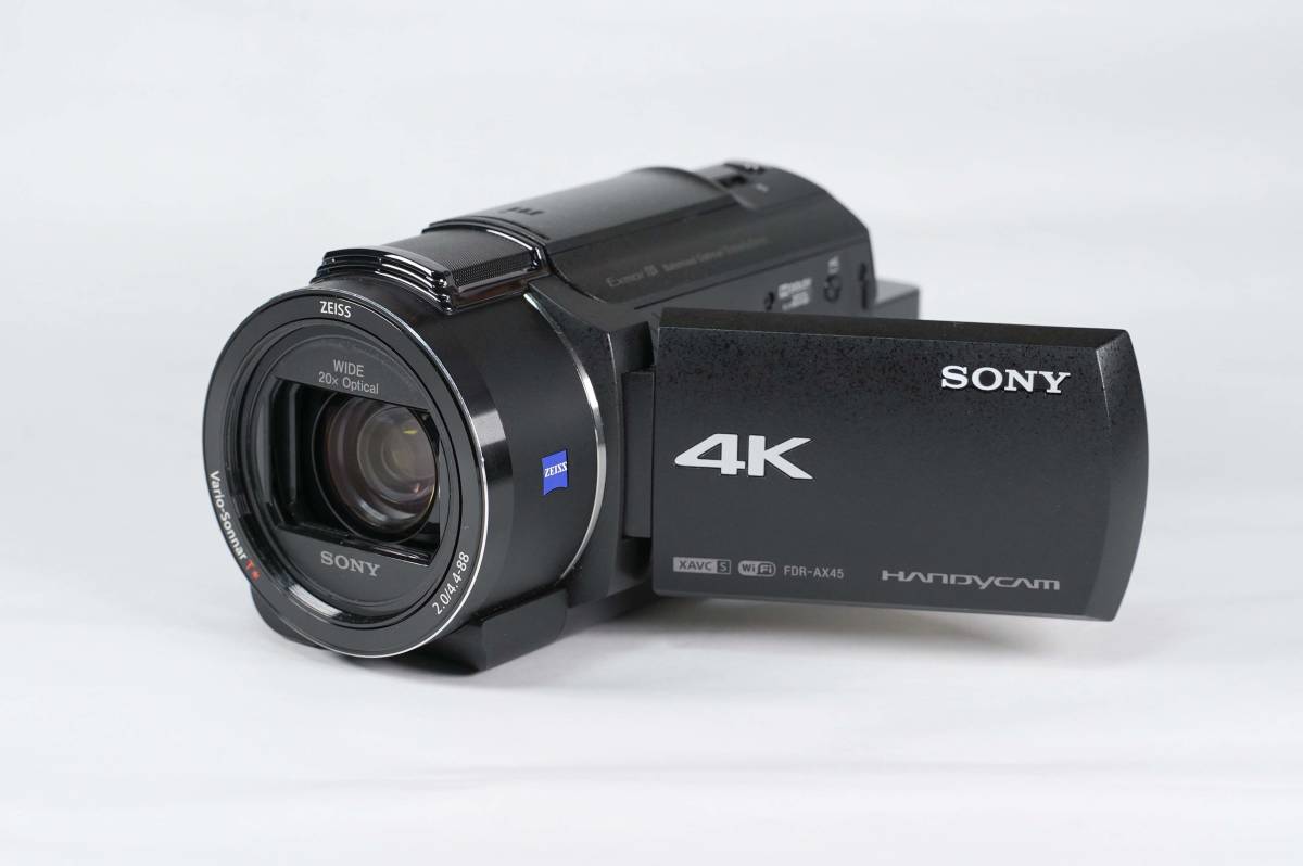新作，大人気】 【中古】SONY ソニー 4K ビデオカメラ FDR-AX45