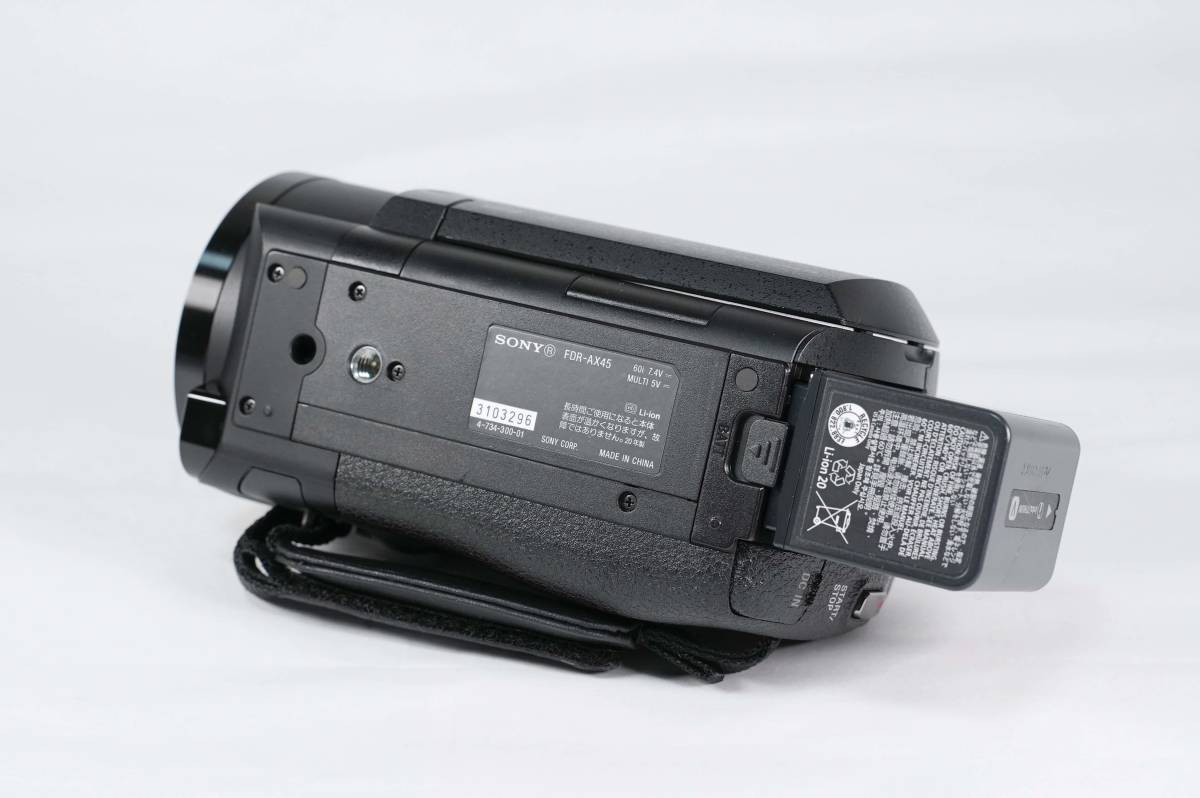 新作，大人気】 【中古】SONY ソニー 4K ビデオカメラ FDR-AX45