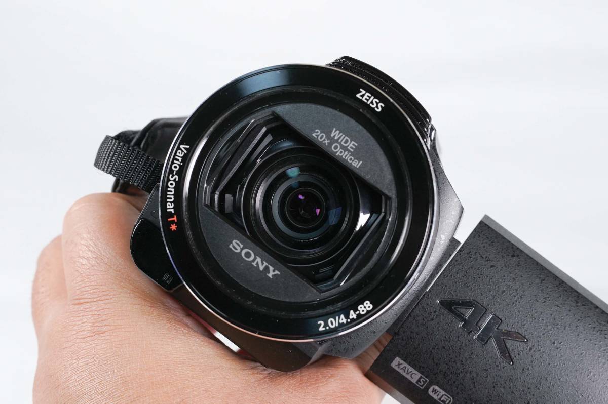 新作，大人気】 【中古】SONY ソニー 4K ビデオカメラ FDR-AX45
