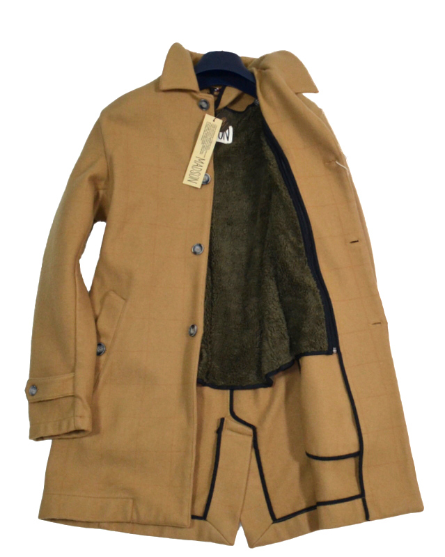 未使用品 新品級 MADSON マッドソン ステンカラーコート size S ライナー付き 秋冬 ビジネスに アウター メンズ