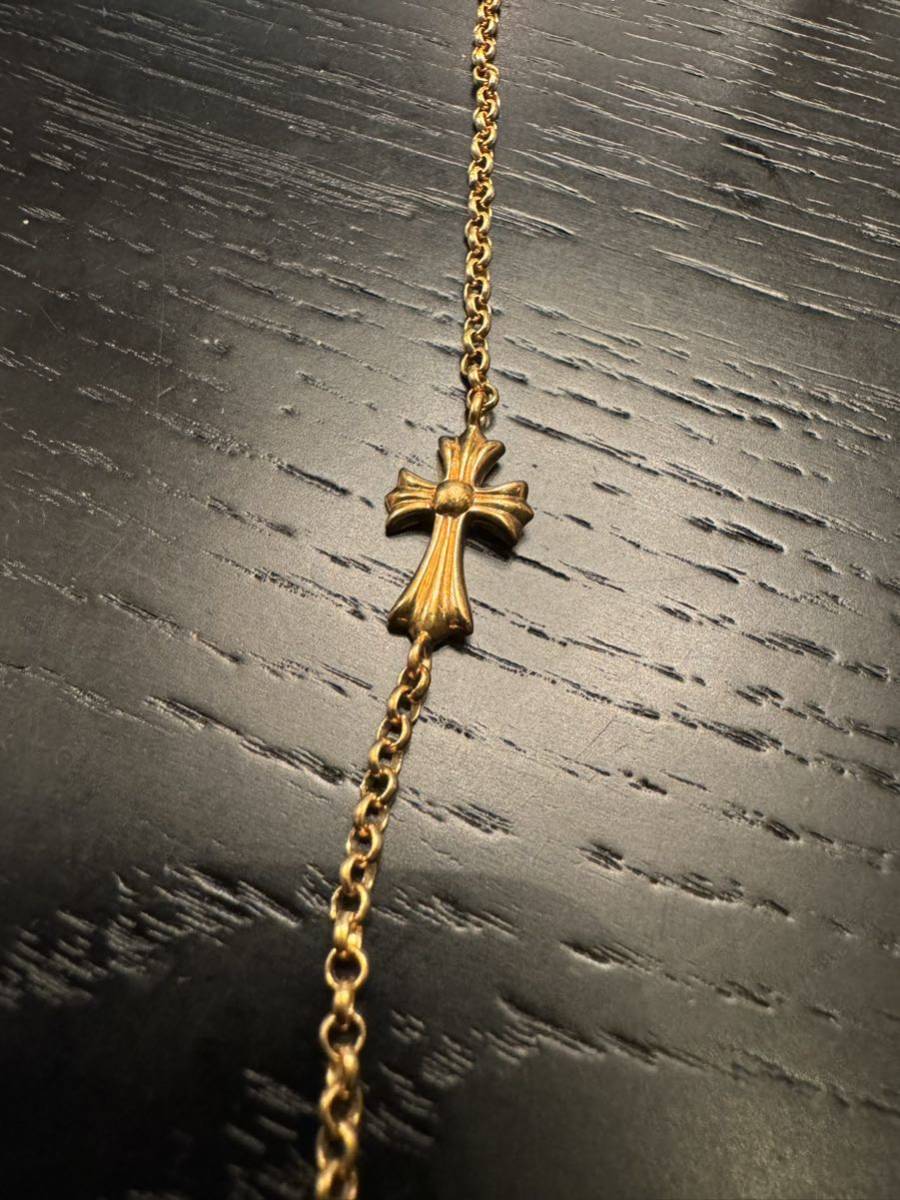 クロムハーツ 22k ブレスレット8インチ 購入価格35万円