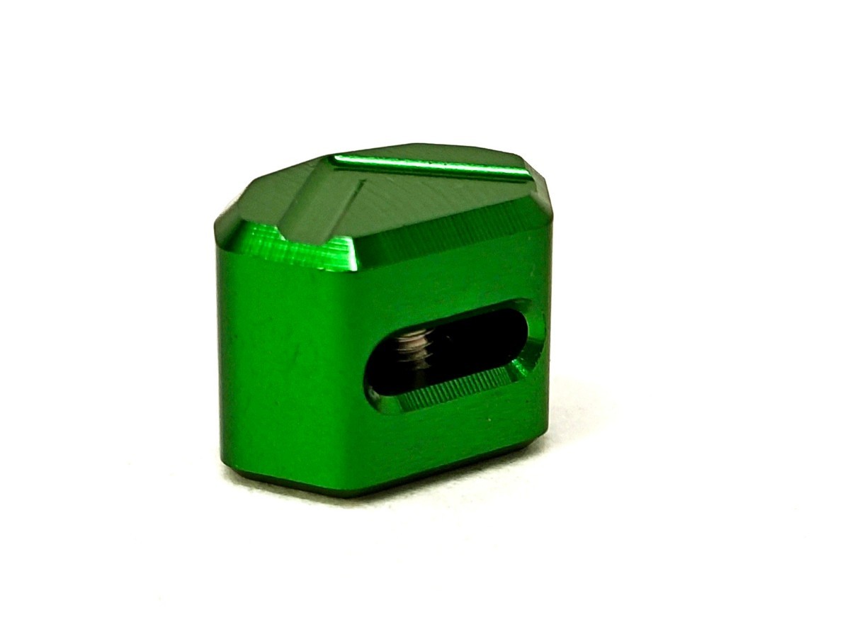 送料無料匿名発送　KS-2、ksr2、ksr110用アルミ削り出しウインカーノブ　4色あり　ksr80_3