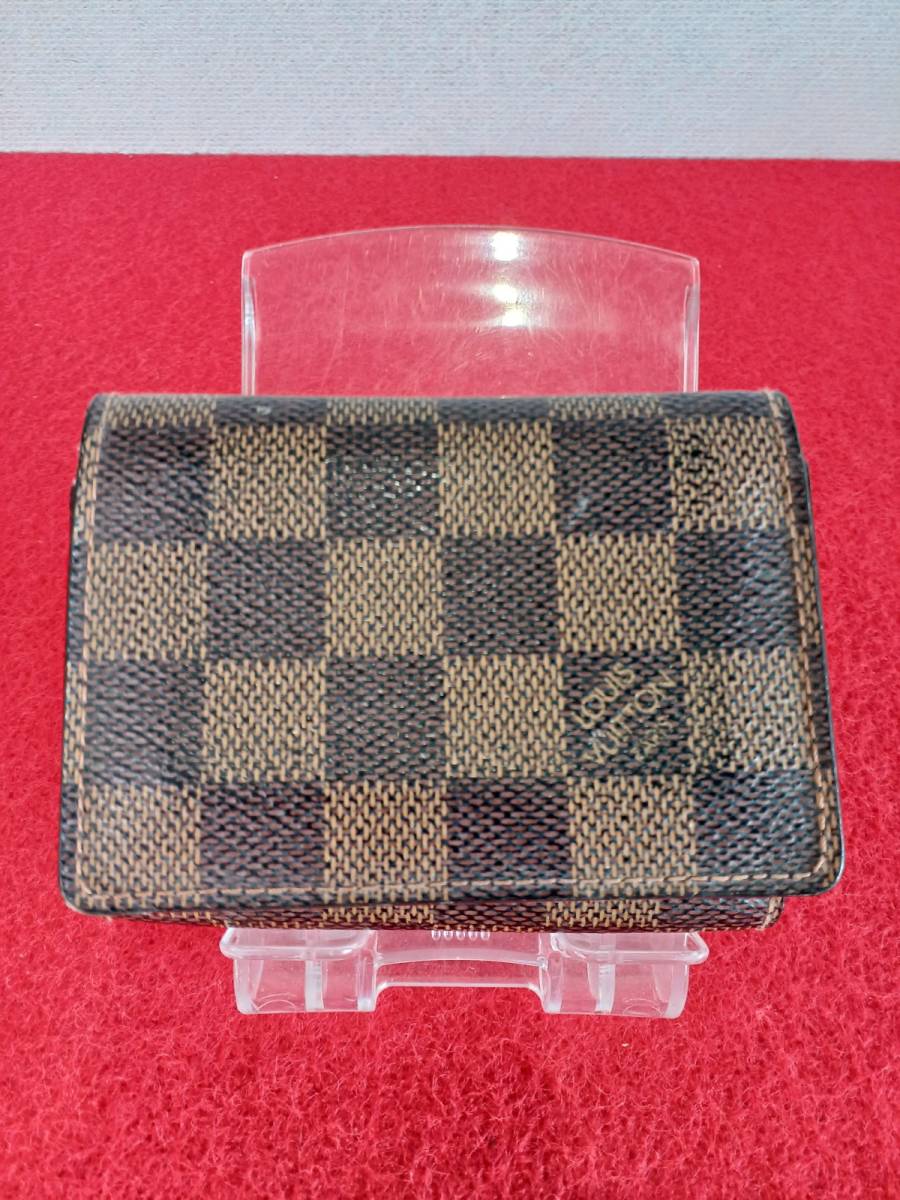 11564-00☆ルイヴィトン/LOUIS VUITTON ダミエ カードケース 名刺入れ