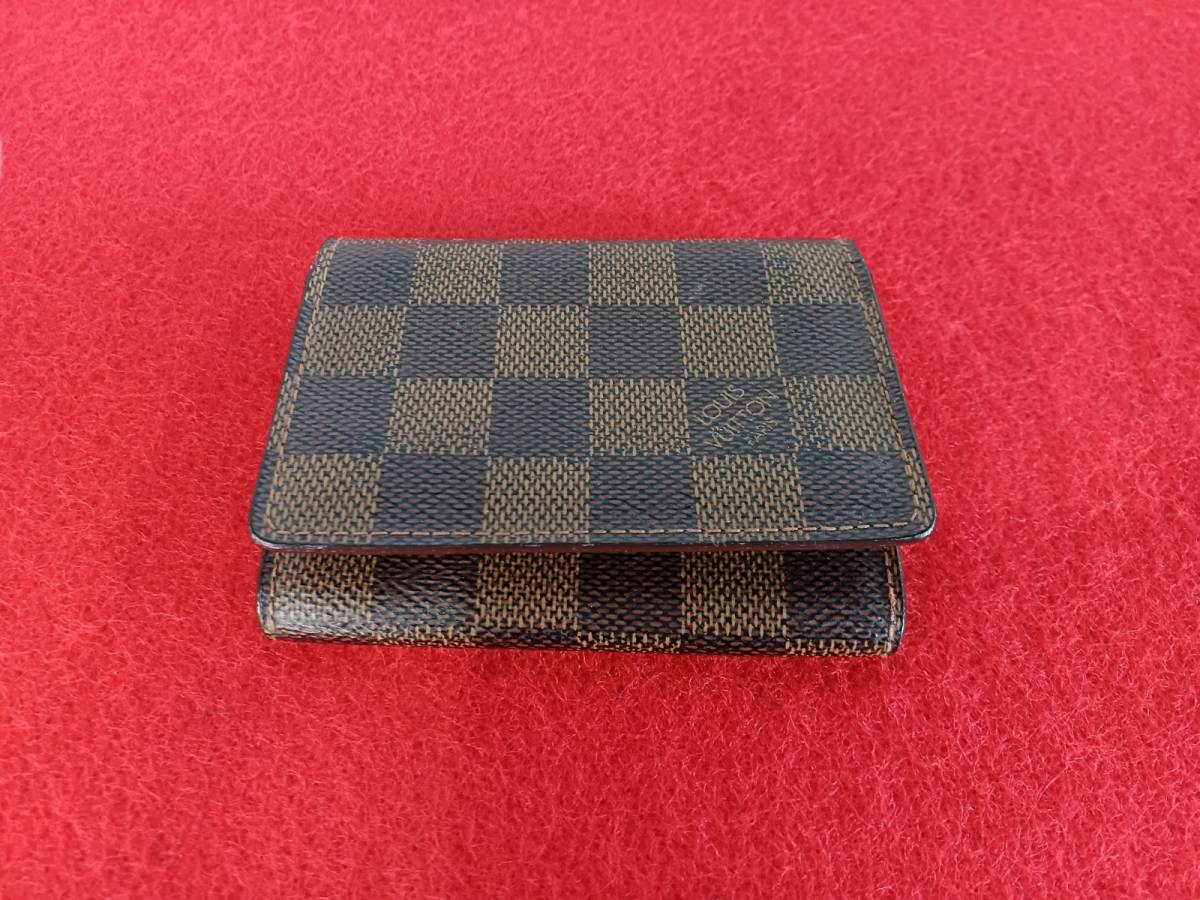 11564-00☆ルイヴィトン/LOUIS VUITTON ダミエ カードケース 名刺入れ
