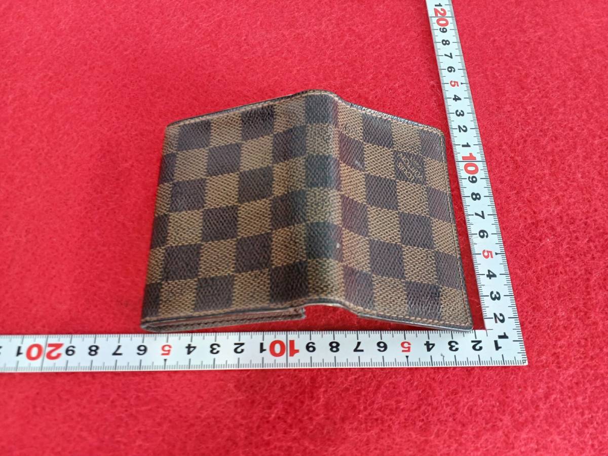 11564-00☆ルイヴィトン/LOUIS VUITTON ダミエ カードケース 名刺入れ