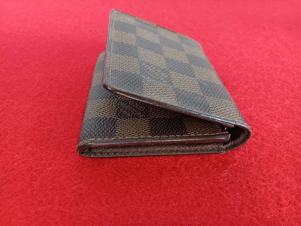 11564-00☆ルイヴィトン/LOUIS VUITTON ダミエ カードケース 名刺入れ