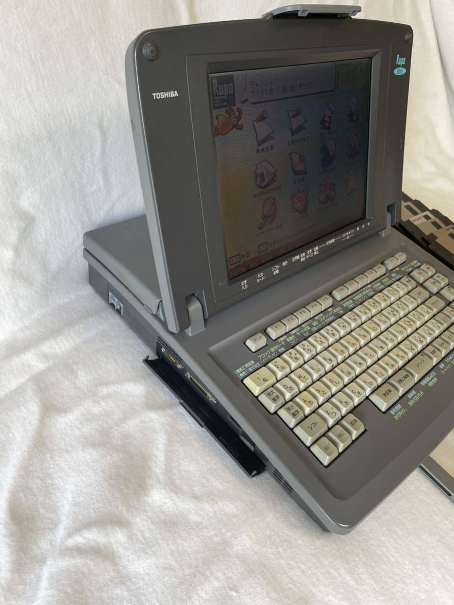 東芝 TOSHIBA パーソナルワープロ Rupo ワープロ TOSHIBA パーソナル