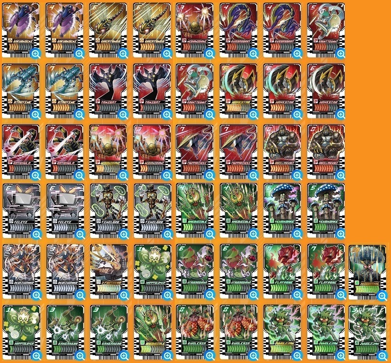 最落無10円～□ライドケミートレカ PHASE：02 62種コンプ（EX3種・UR5