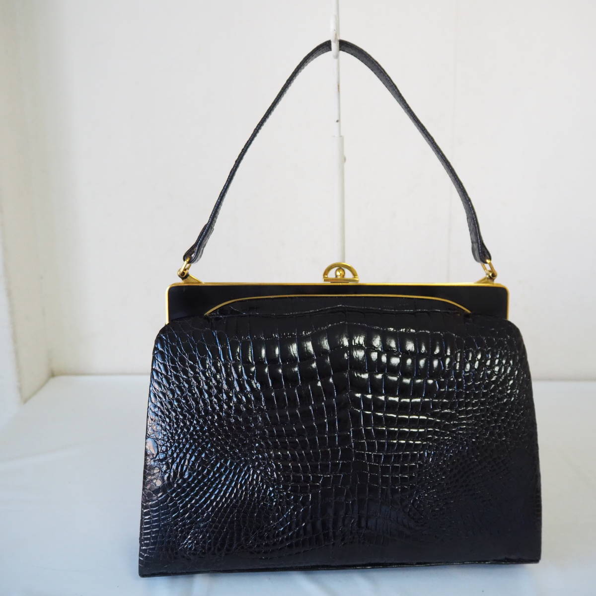 美品 クロコダイル *美品*シャイニークロコダイル*クロコダイル 美品 クロコダイル *美品*シャイニークロコダイル*クロコダイル