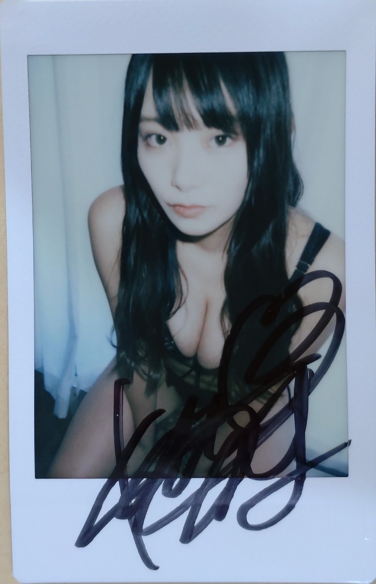 ◆桜井木穂◆ 「君は僕の希望」 DVD特典 直筆サイン入り現場チェキ 1