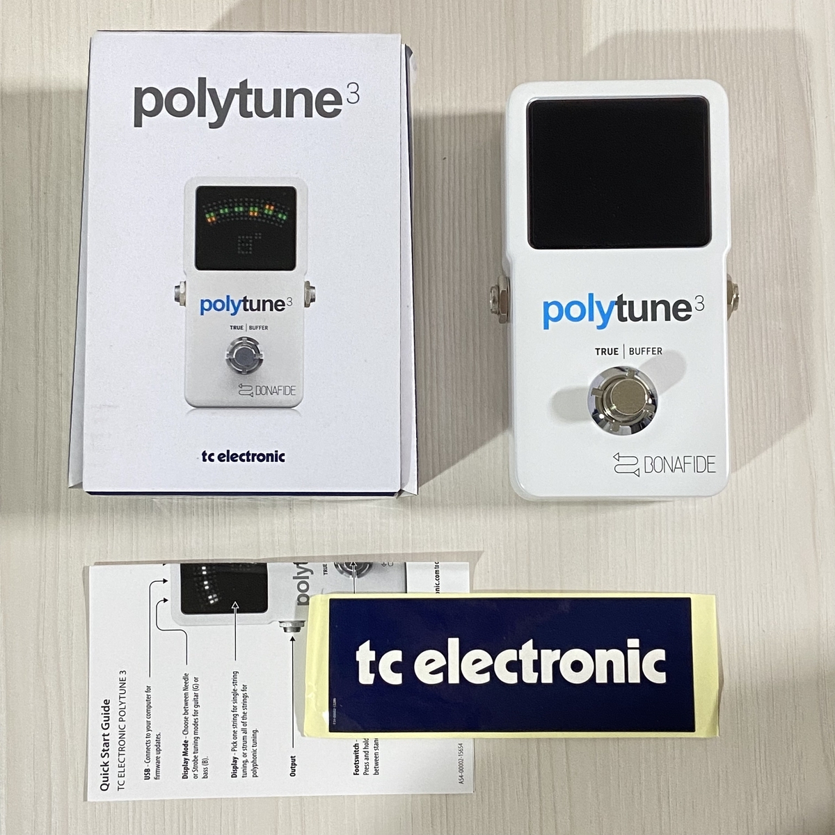 TC ELECTRONIC ティーシーエレクトロニック Polytune 3 ポリフォニック