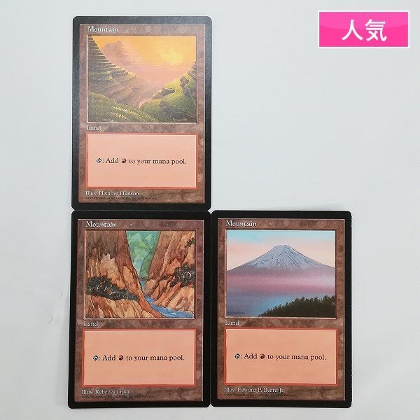 sD939o [人気] MTG 山 Mountain APACランド APAC1 APAC2 APAC3 土地