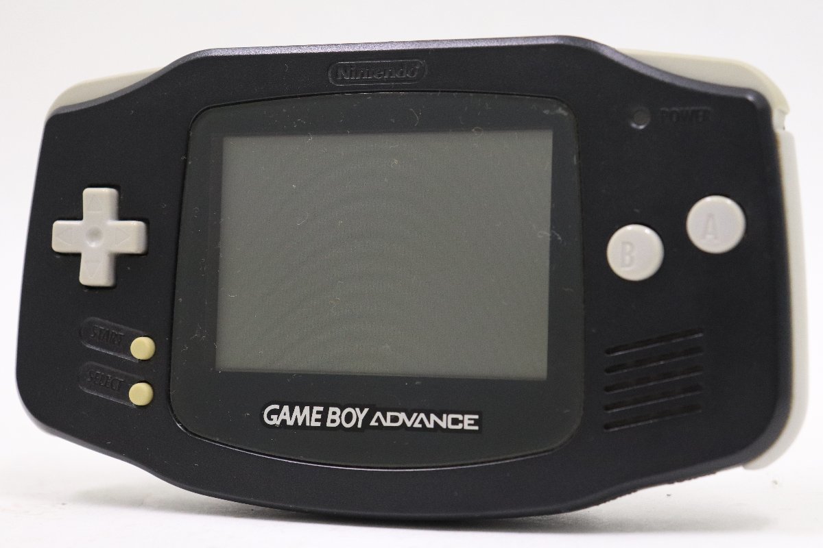Nintendo ◎ ゲームボーイアドバンス本体 ブラック ACアダプター(AGB-009)付き 動作品 ◎ #4793