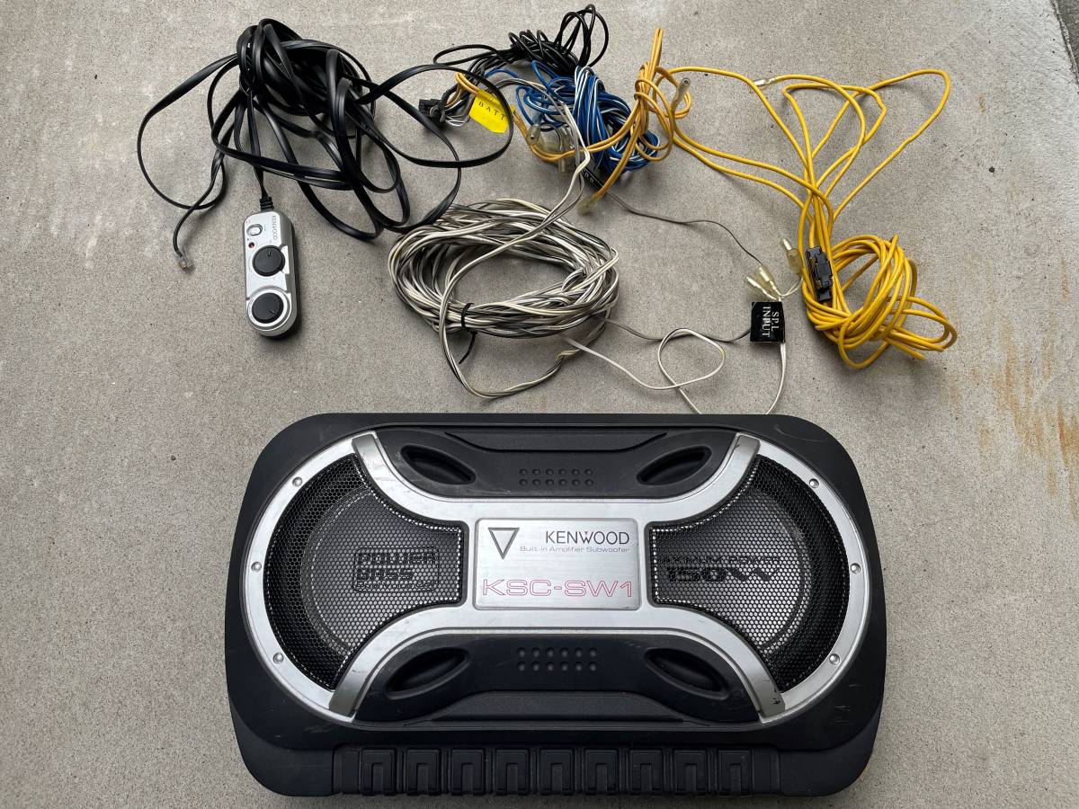 中古】KENWOOD サブウーファー KSC-SW1 - KENWOOD - タビ様用 サブ