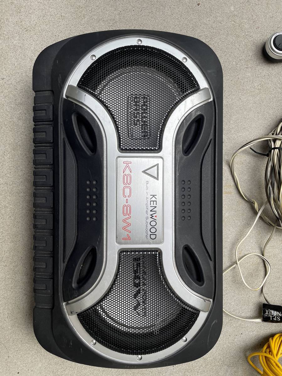 中古】KENWOOD サブウーファー KSC-SW1 - KENWOOD - タビ様用 サブ