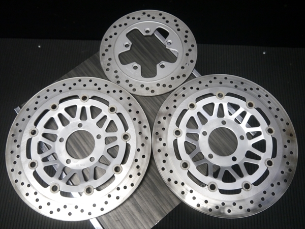 R53529 バンディット1200S BANDIT 純正 ウェットブラスト済 フロント ブレーキ ディスク 前後SET 310mm GSF1200 GS1200SS GSX-R1100 750