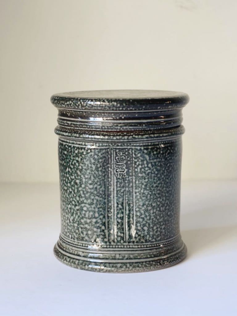 希少 初期 steve harrison スティーブ ハリソン ポット ジャー 蓋付