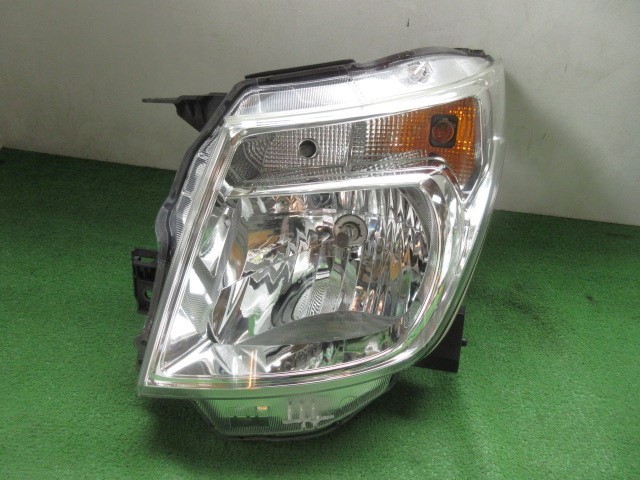 ワゴンR MH34S 純正 ヘッドライト 左 ハロゲン KOITO 100-59316 刻印W 35320-85P00 ヘッドランプ レベライザー付 H26年 スズキ