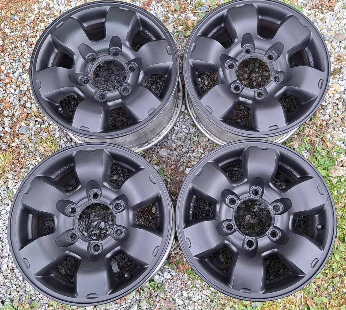 □迅速発送！スタッドレス用に！□日産純正アルミホイール□15インチ7J