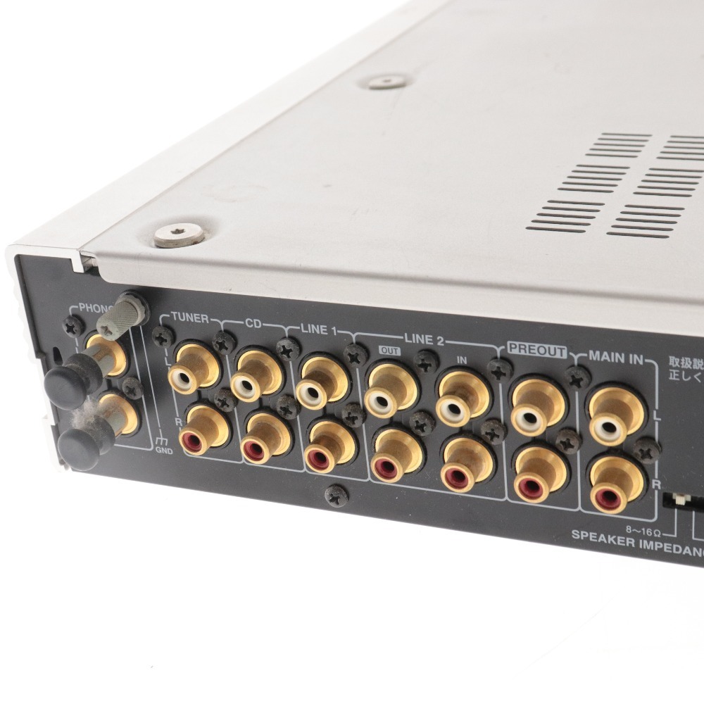 ☆ ONKYO オンキョー プリメインアンプ ステレオアンプ A-1VL シルバー