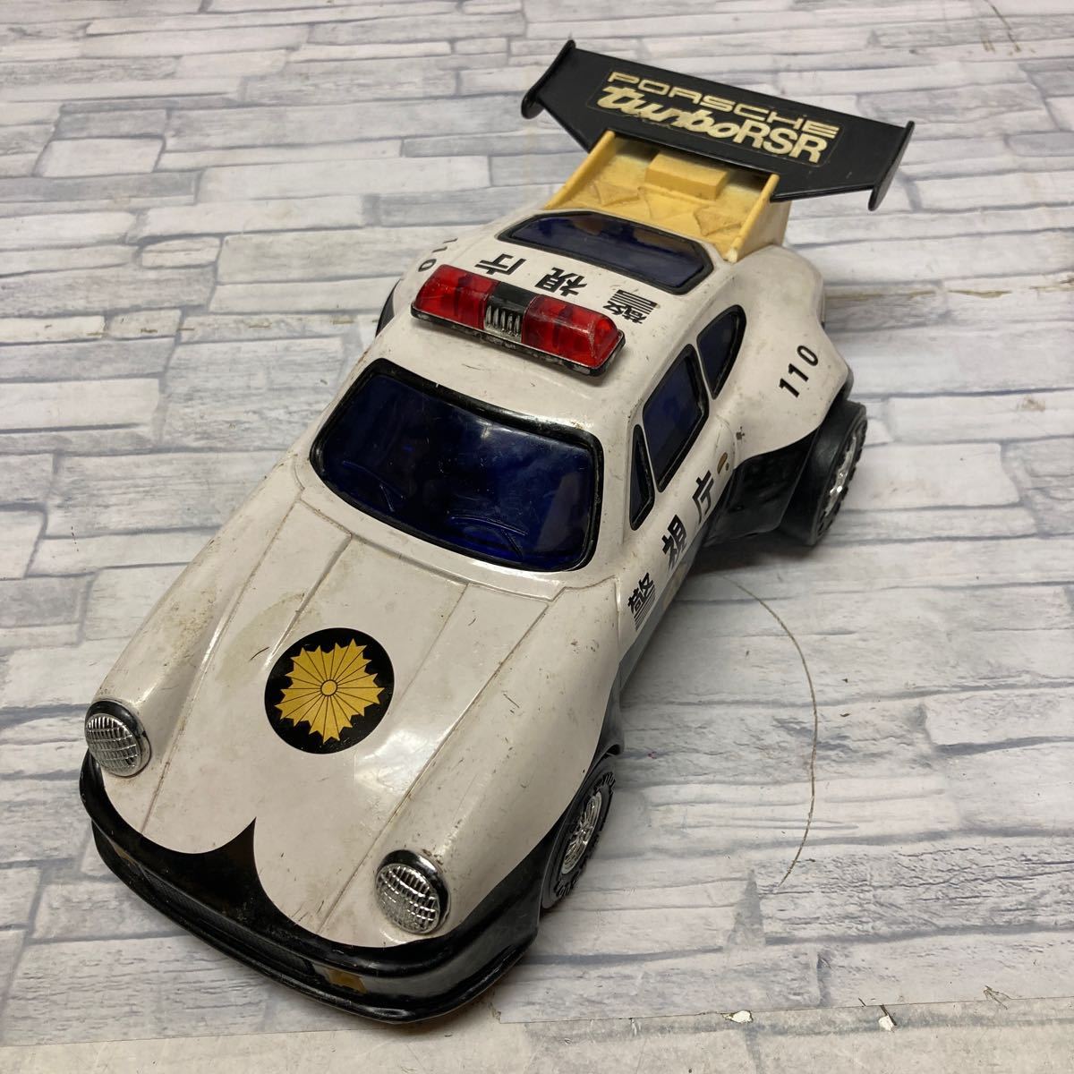 1612番 ブリキ車 日本 ポルシェ パトカー ターボ(自動車)｜売買された