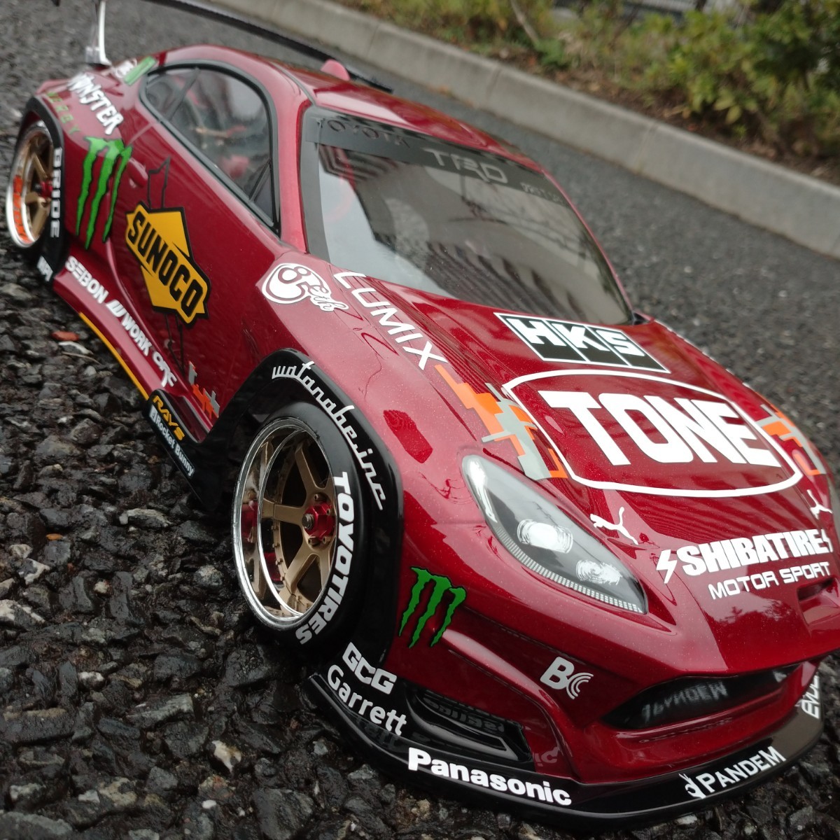 パンドラ RCトヨタスープラgr rc 1⁄10 ラジコンボディ yd-2