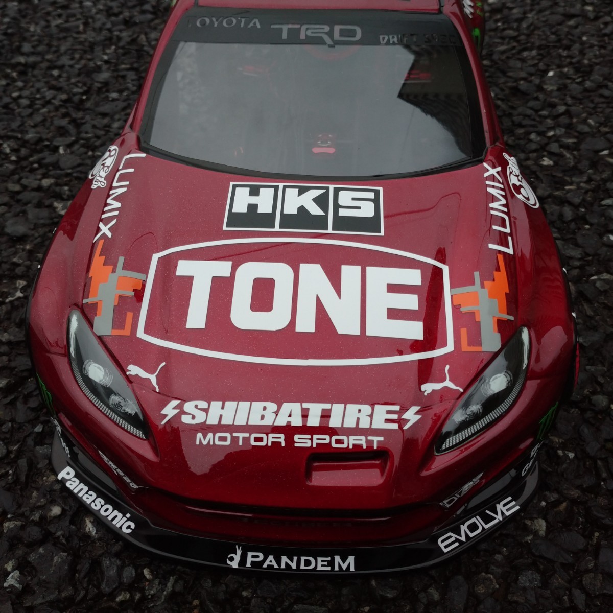 パンドラ RCトヨタスープラgr rc 1⁄10 ラジコンボディ yd-2