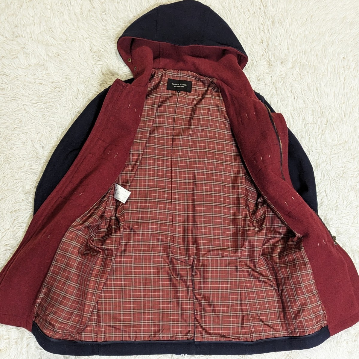 ダッフルコートの通販 BURBERRY BLACK バーバリーブラックレーベル