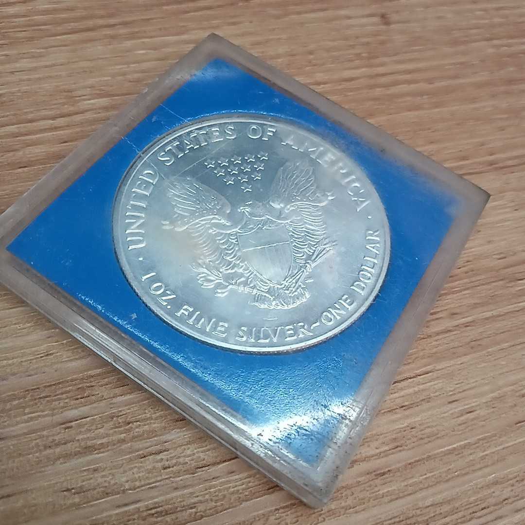 アメリカ 1ドル 銀貨 1990年 ウォーキングリバティ イーグル 1オンス