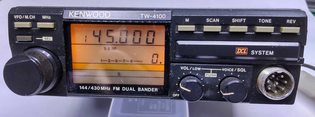 ジャンク】ケンウッド TW-4100 144/430MHz FMデュアルバンダー KENWOOD