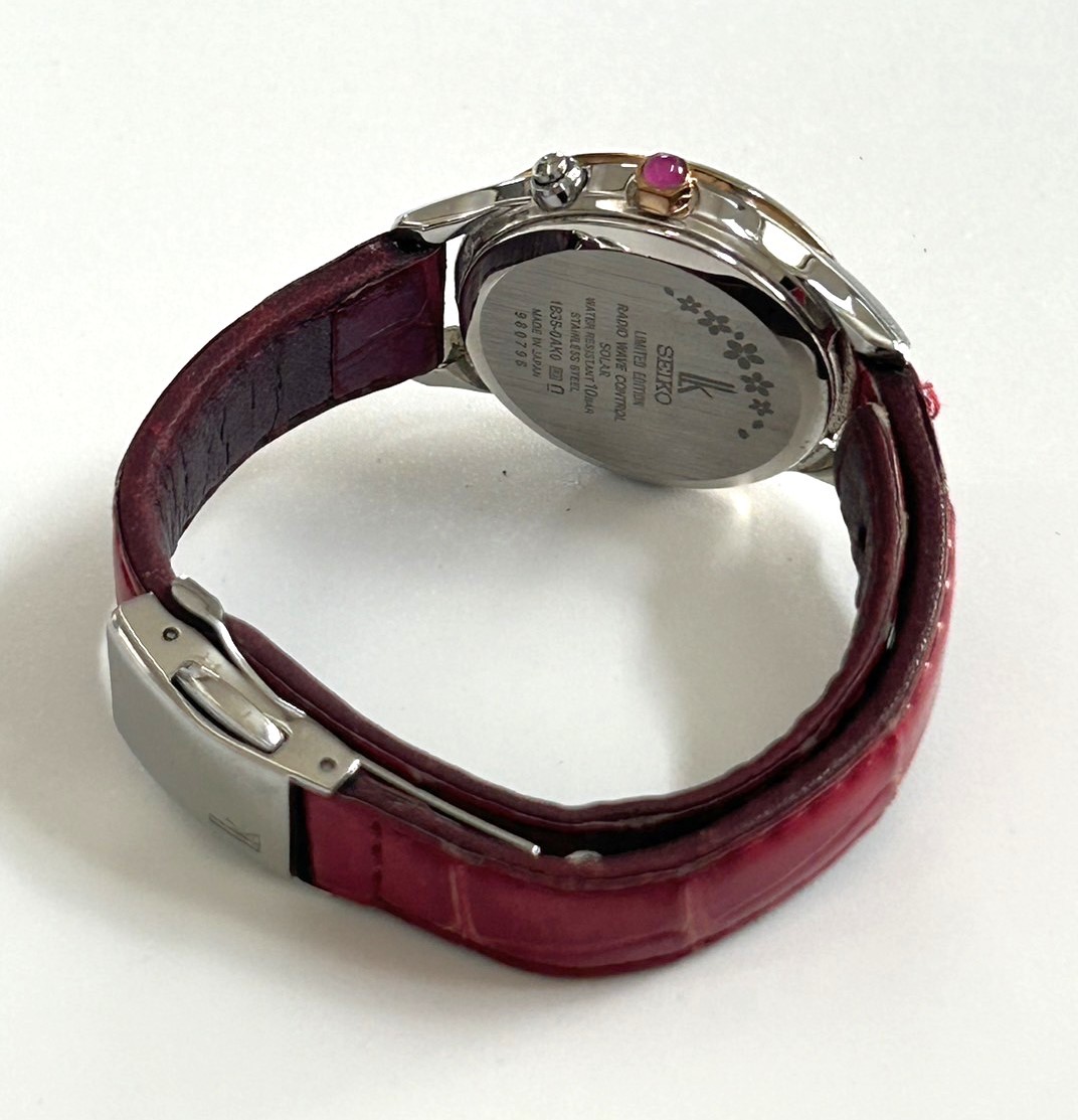 B13)100円～美品 SEIKO/セイコー ルキア 2020 SAKURA Blooming