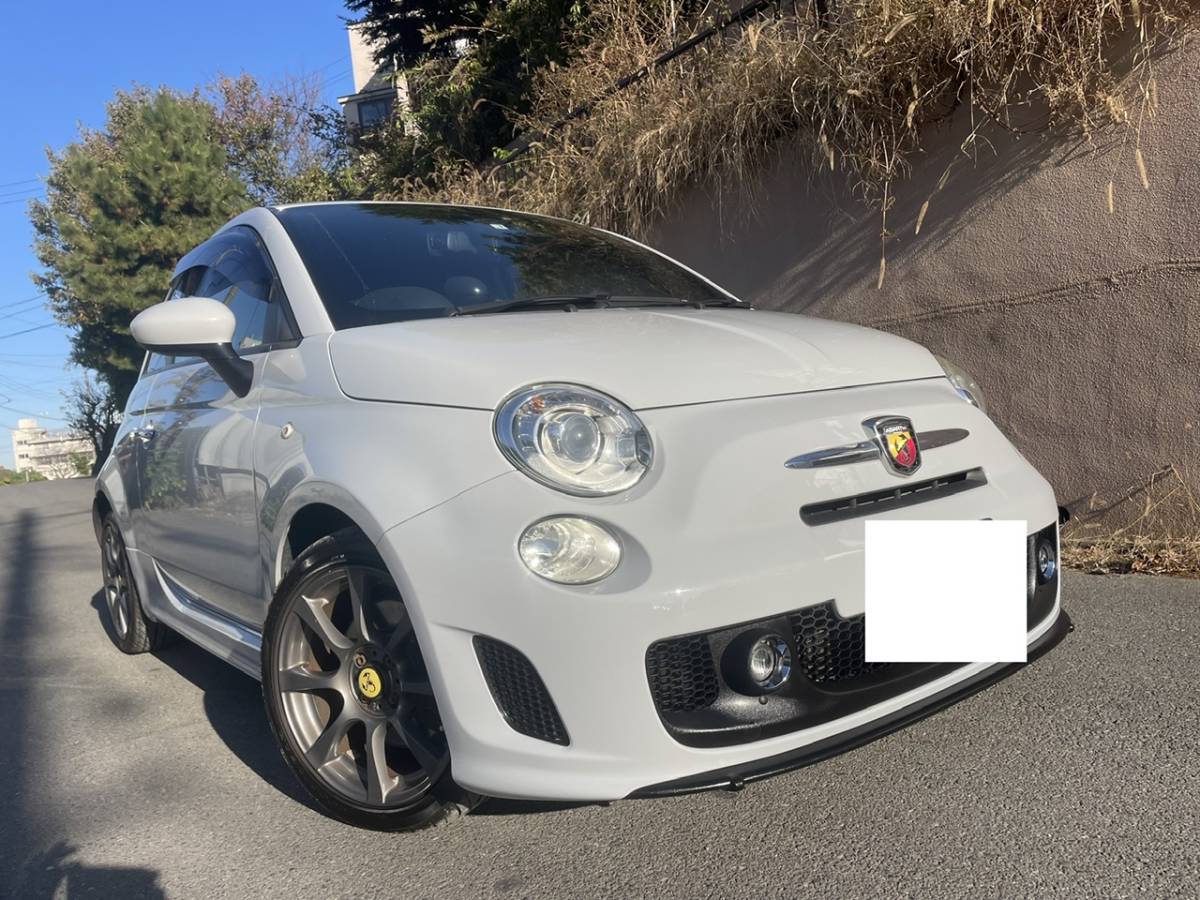 25年・美車！アバルト500-ABARTH！5速！DOHC-ICターボ！タイミングベルト交換済！爽快な走り最高！Bカメラ・すぐ乗り！車検令和6年3月
