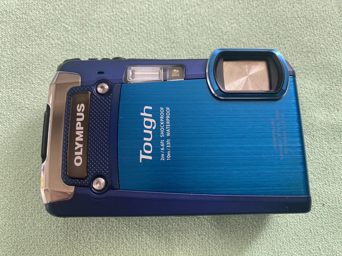 美品】OLYMPUS Tough（タフ）TG-820 ブルー TG-820 ブルー Tough