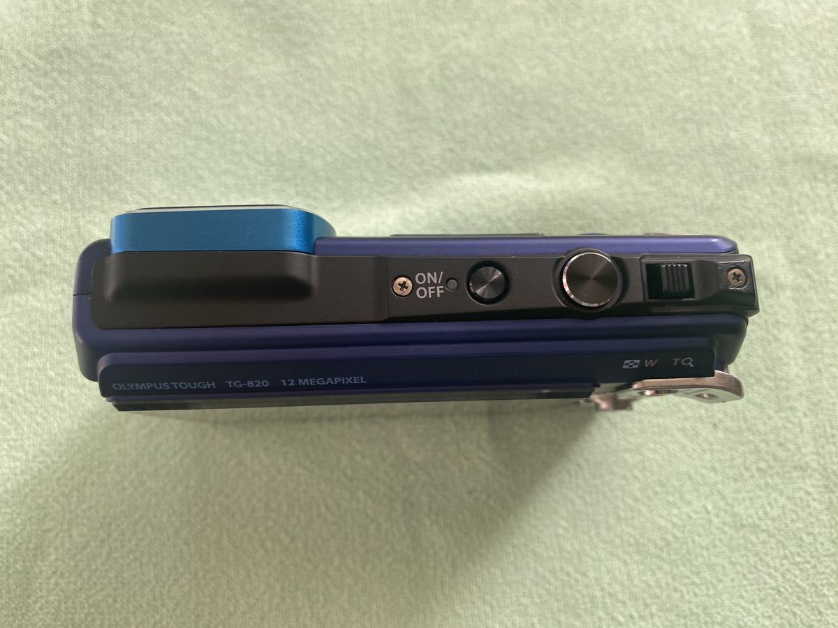 【美品】OLYMPUS TOUGH TG-820 ブルー　動作確認済 美品】OLYMPUS Tough（タフ）TG-820 ブルー TG-820 ブルー Tough