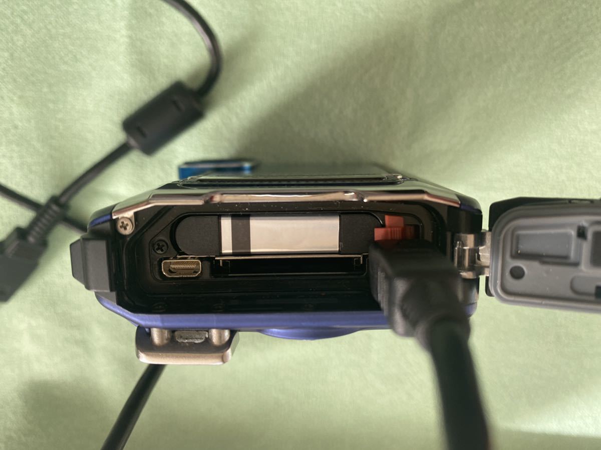 美品】OLYMPUS Tough（タフ）TG-820 ブルー TG-820 ブルー Tough