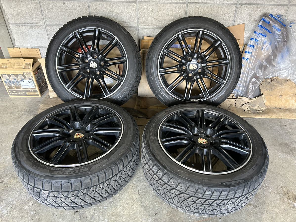  ポルシェ カイエン 275/45R20 ブリザック DM-V2 PCD130 9.5J ET50 バリ溝 室内保管(スタッドレスタイヤ)｜売買されたオークション情報、yahooの商品情報をアーカイブ公開 - オークファン 5穴