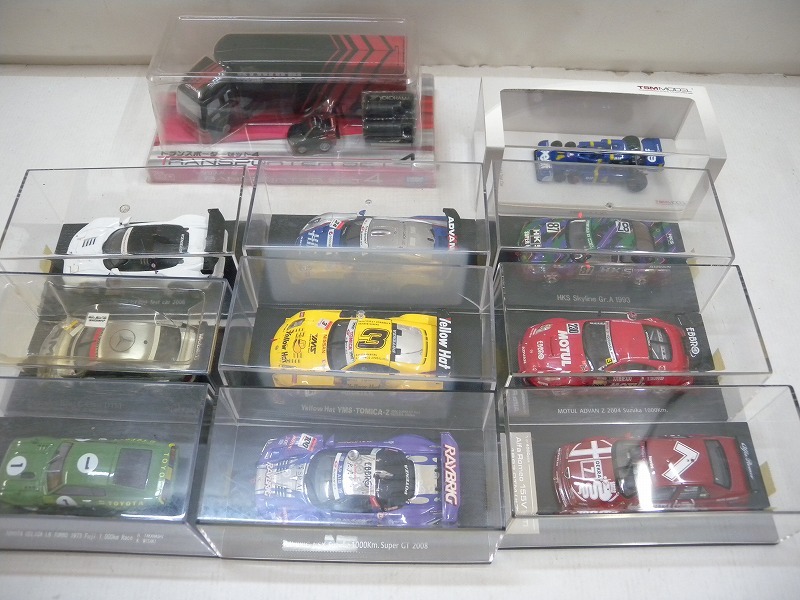 C4418☆エブロ 1/43 HKS スカイライン セリカ LBなど ミニカーまとめ