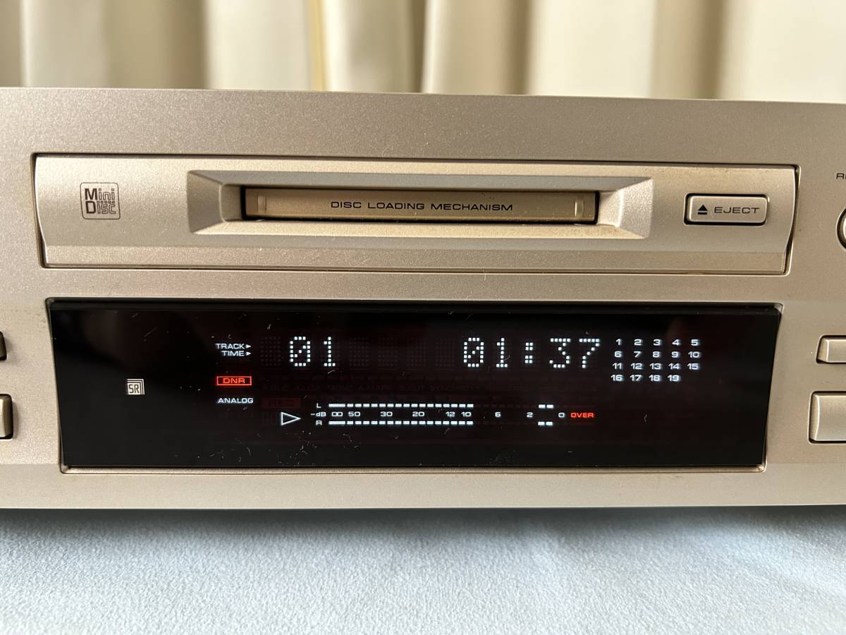Pioneer MJ-D5 MDデッキ MDレコーダー リモコン付 Pioneer MJ-D5 MDデッキ MDレコーダー リモコン付