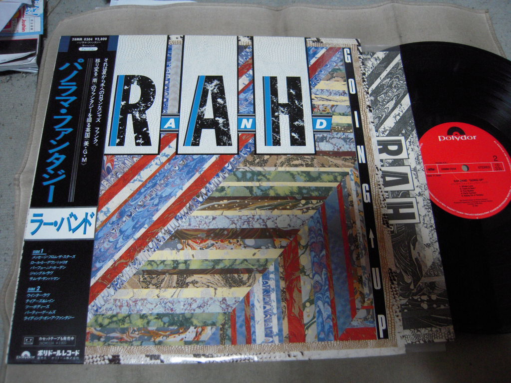 【帯付LP】「ラー・バンド／パノラマ・ファンタジー」ポリドール