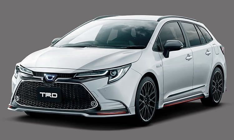 トヨタ純正オプション　TRDスポーツ　カローラツーリング NRE210W 210系 純正 フロントスポイラー フロントリップ パール