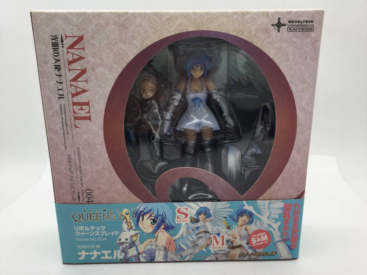 未開封 【 海洋堂 リボルテック クイーンズブレイド No.004 光明の天使 ナナエル 国内正規品 】検索タグ)フィギュア アニメ 保管品 HT