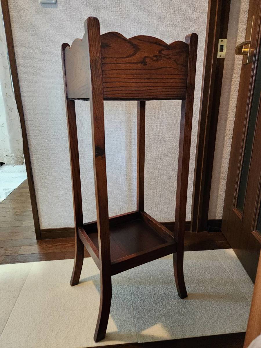 花台・アンティーク家具 アンティーク家具 イタリア製 花柄象嵌 サイド