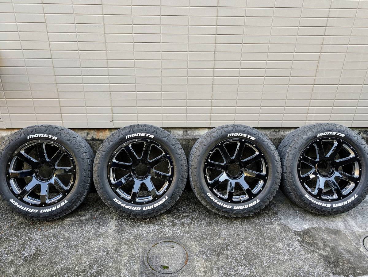 レイズ 20インチ モンスタ 275/55 6穴 RAYZ 8.5J×20＋22 MONSTA 275/55  