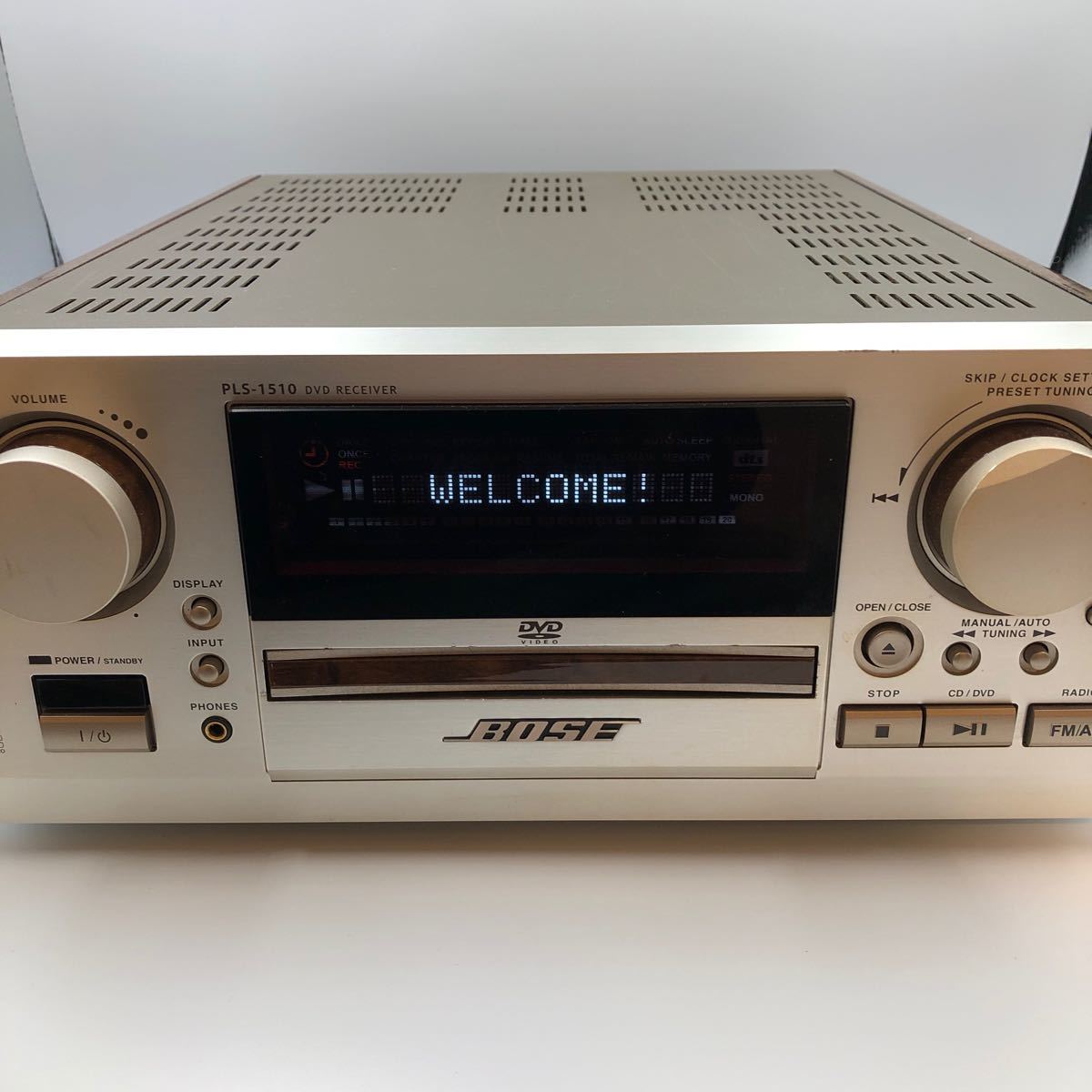 送料込】BOSE CD レシーバー アンプ PLS-1510 ジャンク品 PLS-1510