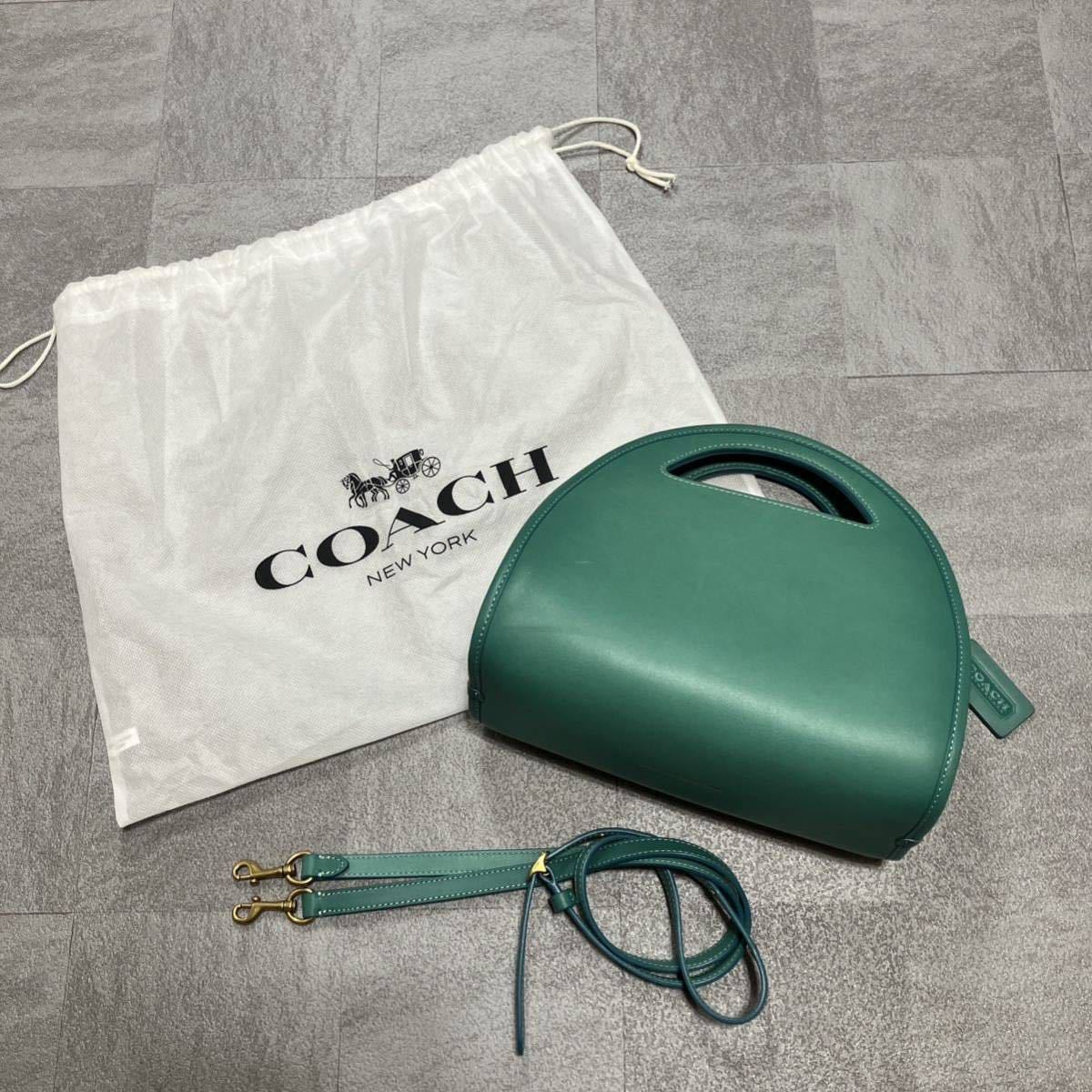 G4) 1円 極美品 COACH コーチ 2way ショルダーバッグ ハンドバッグ 