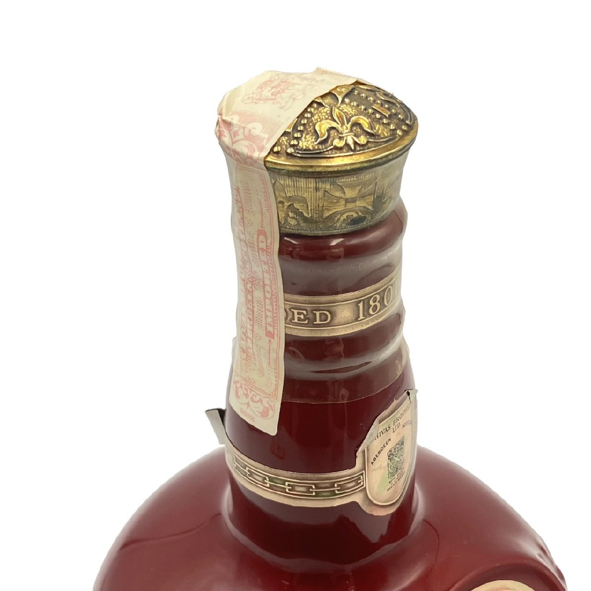 ロイヤルサルート 21年 赤 陶器ボトル 700ml SALUTE - | Yahoo