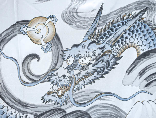 正規品 京都一輝堂 着物 長襦袢 男物 男 龍文様 金彩 身丈約137cm 裄丈約68cm 23Z-3376(仕立て上がり)｜売買されたオークション情報、yahooの商品情報をアーカイブ公開 - オークファン 仕立て上がり