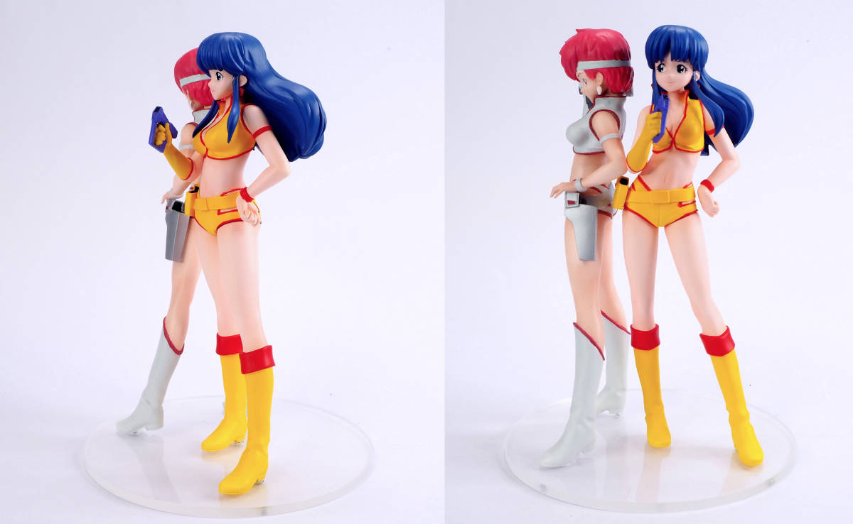 ハセガワ 1/12 ダーティペア ケイ ユリ クリエイターワークス 塗装済