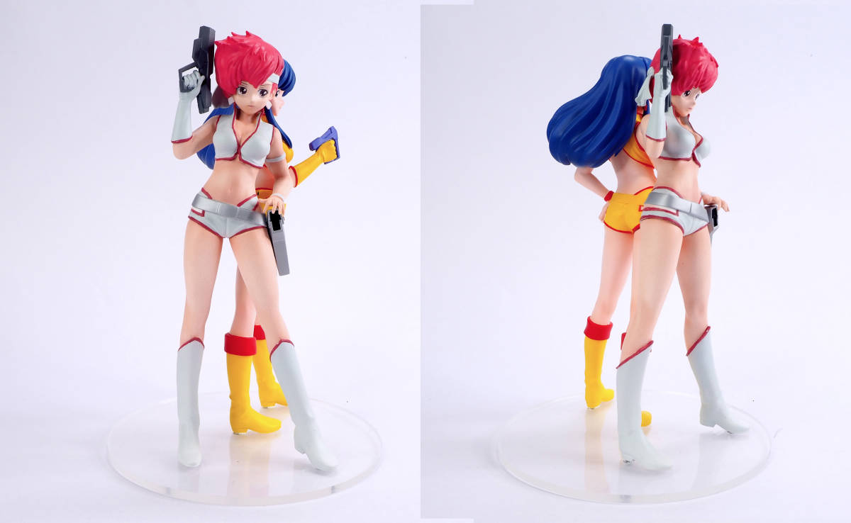 ハセガワ 1/12 ダーティペア ケイ ユリ クリエイターワークス 塗装済